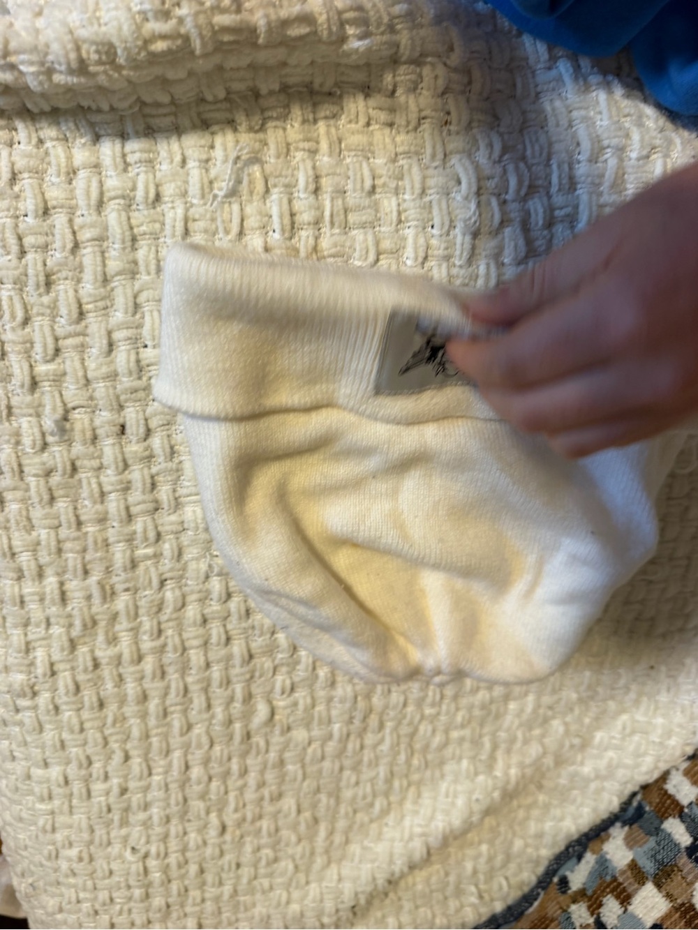 Boys Lie Cream white hat